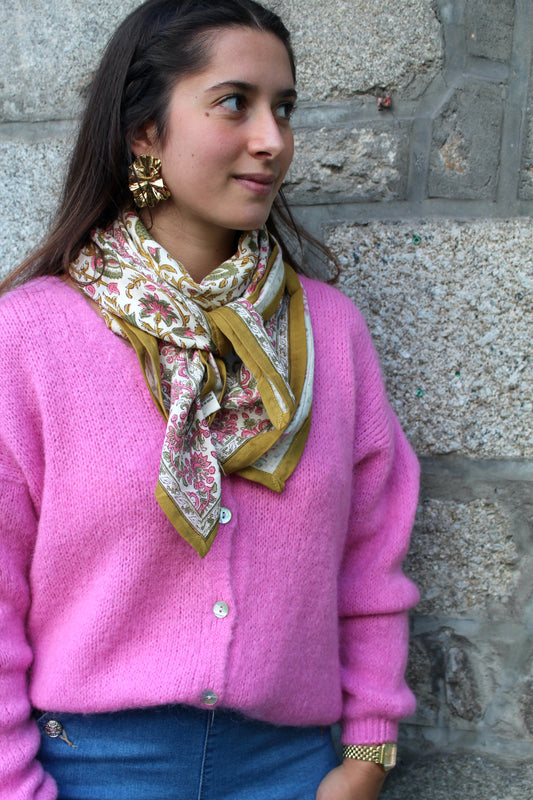 Foulard indien (grand format) ♡ Mina Jaspe