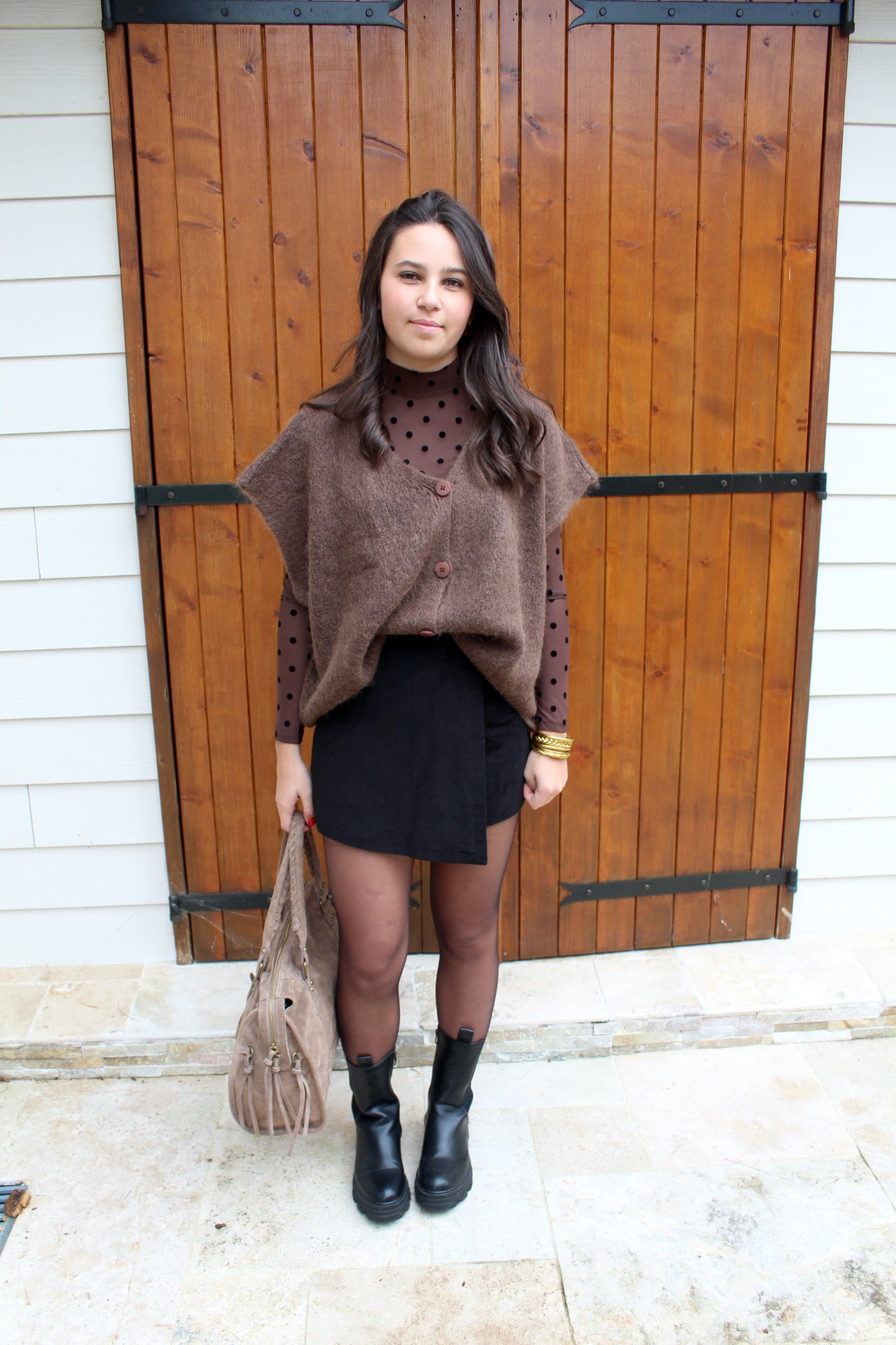 Jupe short noire ♡