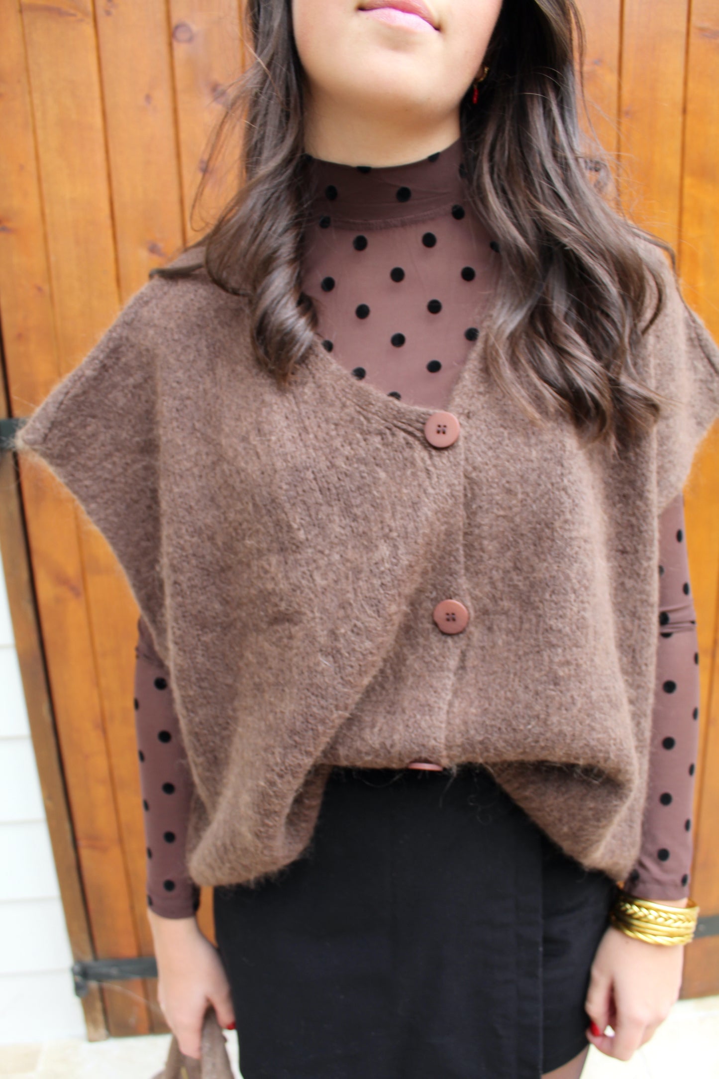 Veste doudou Choco ♡