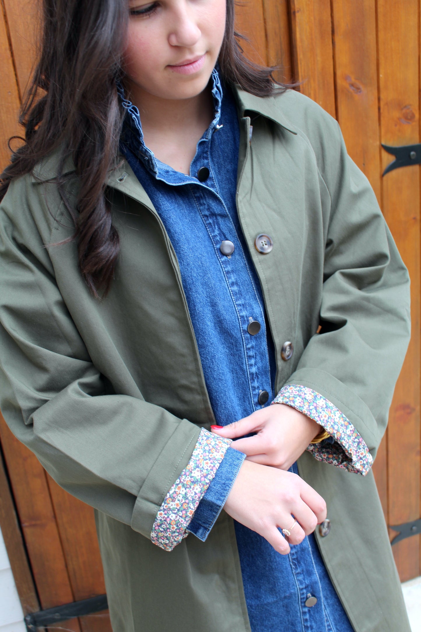 Trench midi kaki ♡