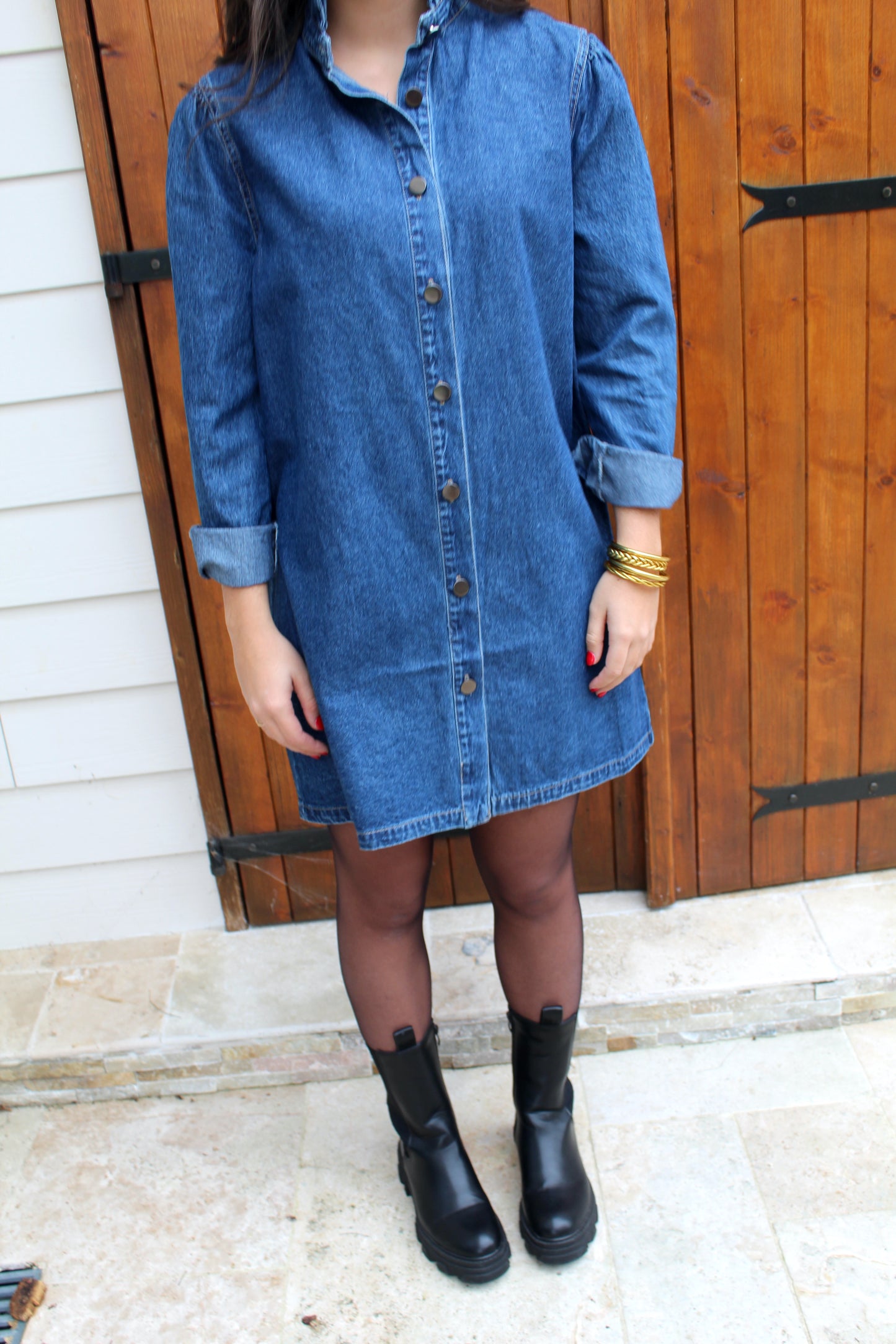 Robe en jean ♡