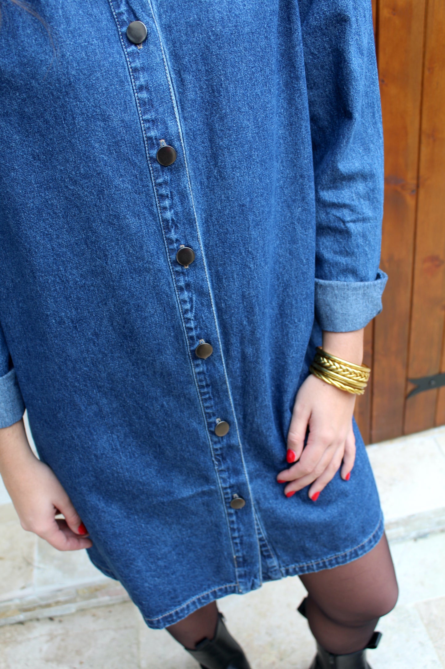 Robe en jean ♡