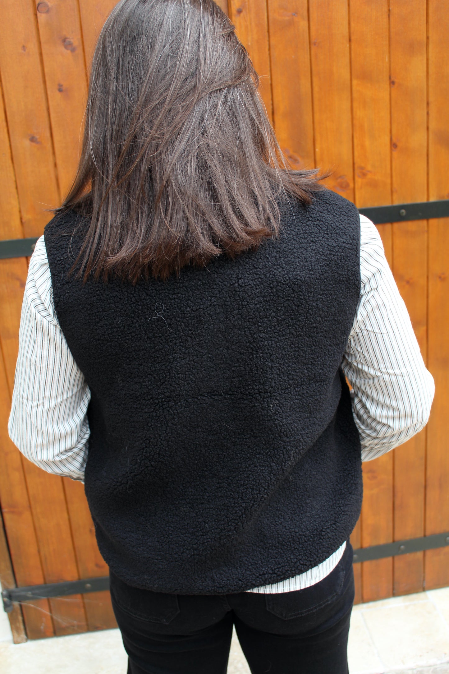 Veste sans manche noire ♡