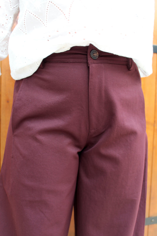 Pantalon ballon prune  ♡