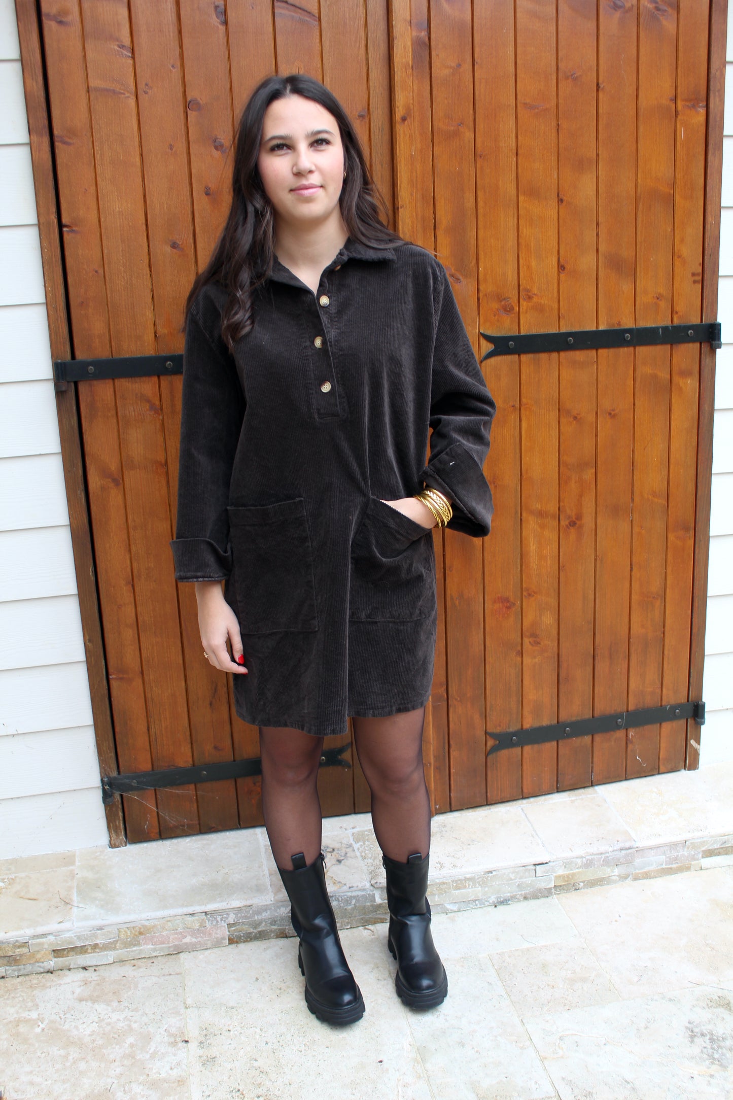 Robe velours Choco ♡