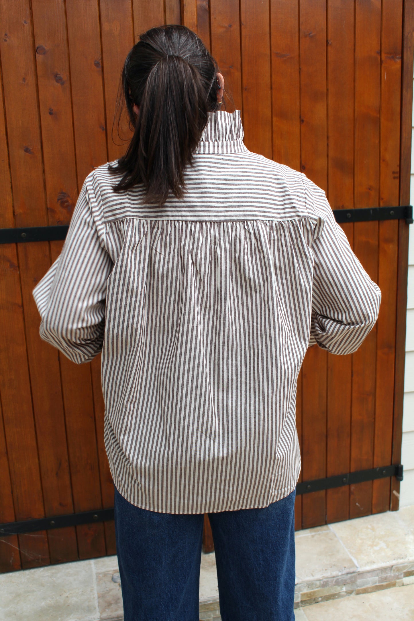 Chemise rayée Choco  ♡