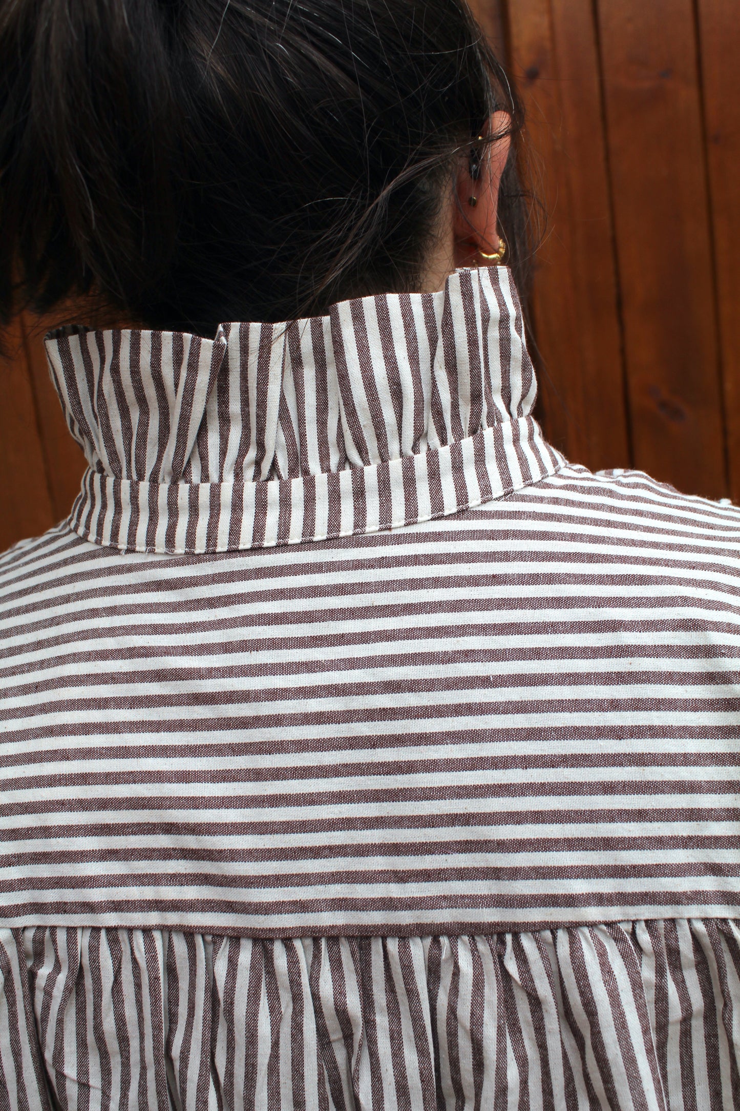 Chemise rayée Choco  ♡