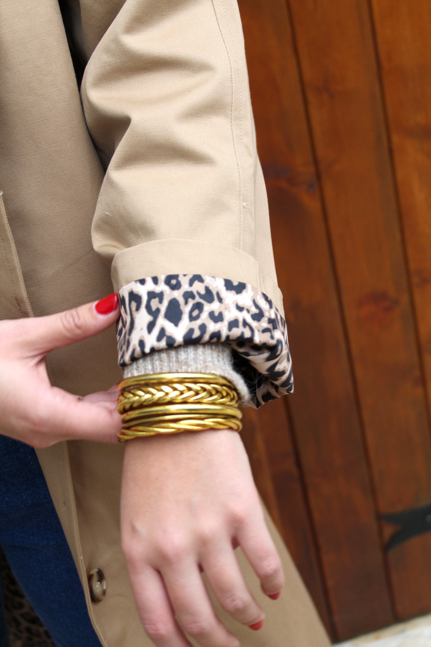 Trench long beige ♡