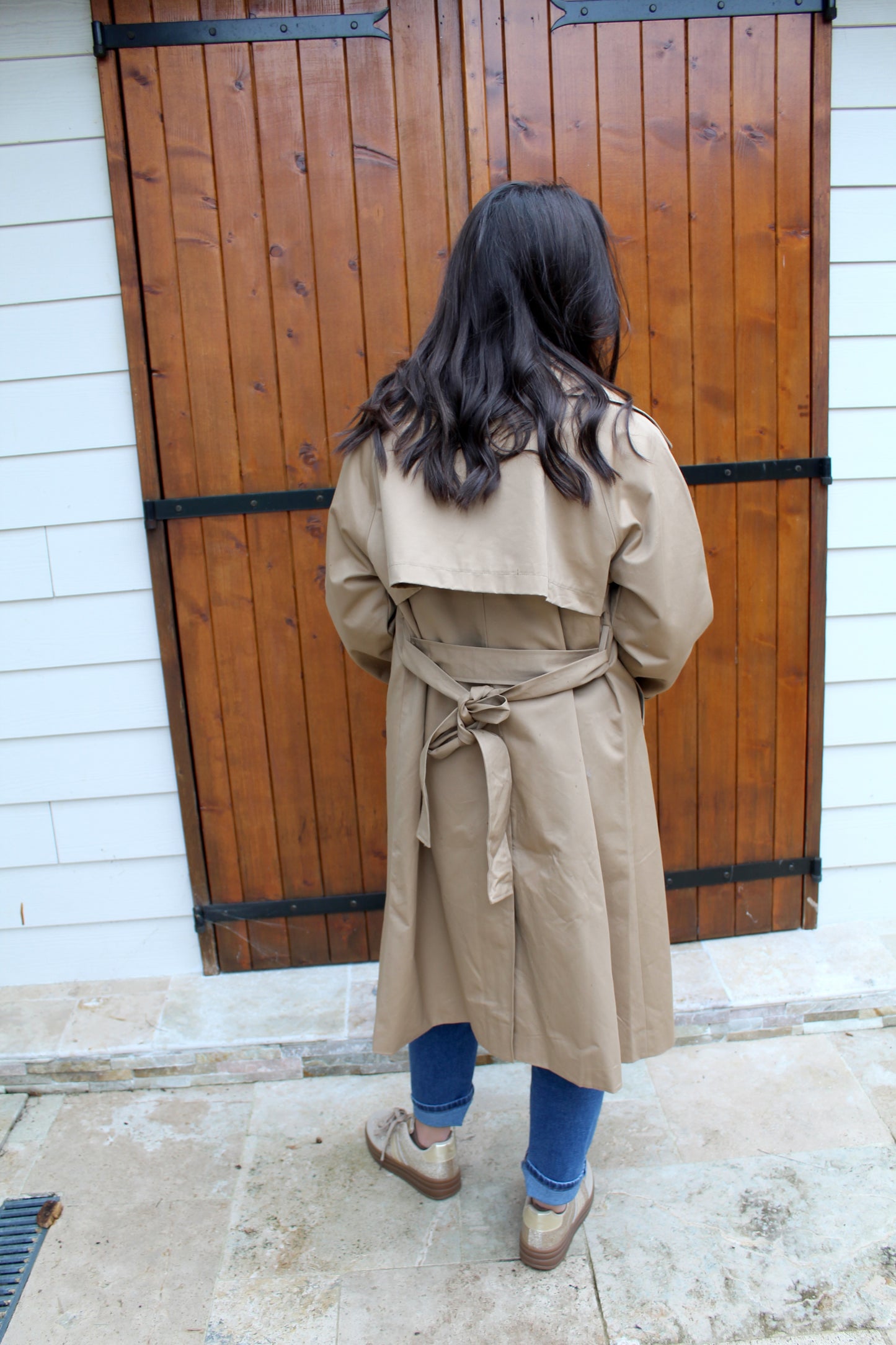 Trench long beige ♡