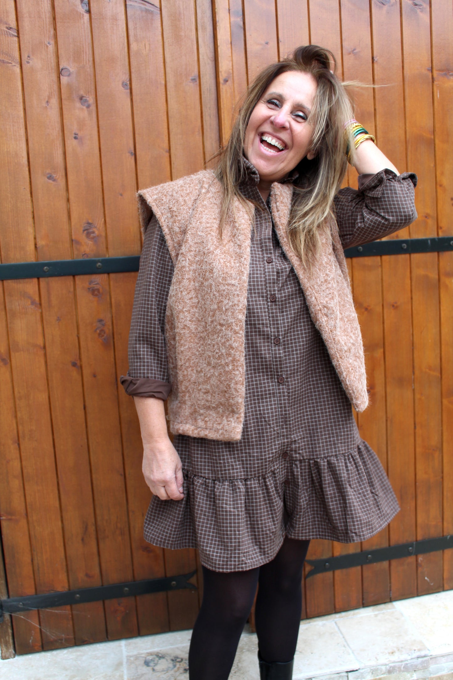 Robe à carreaux ♡