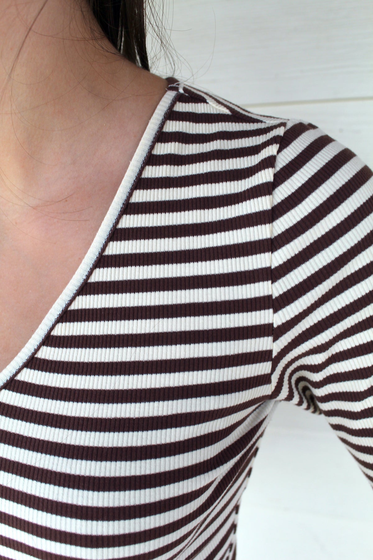 Body rayures choco