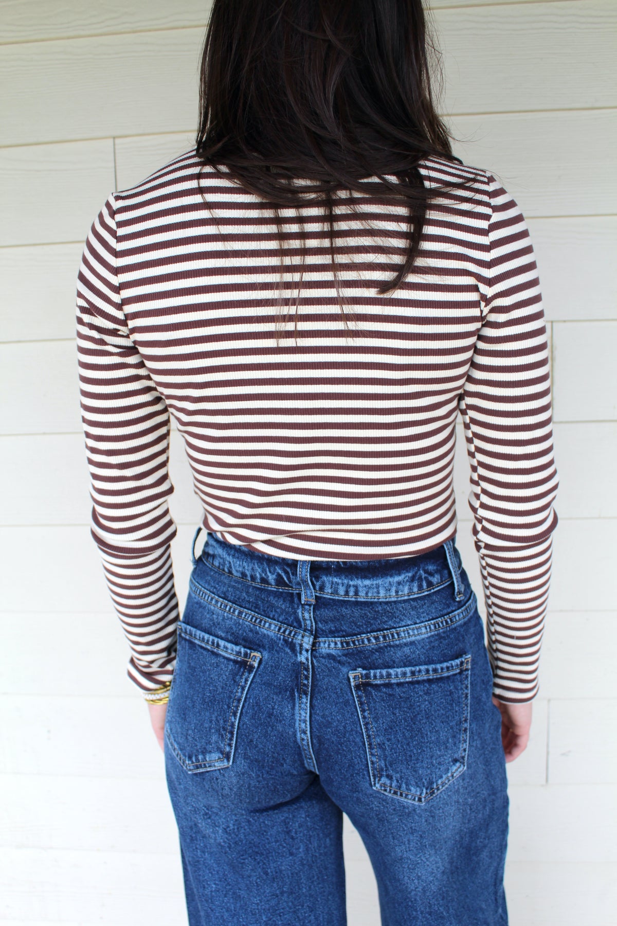 Body rayures choco