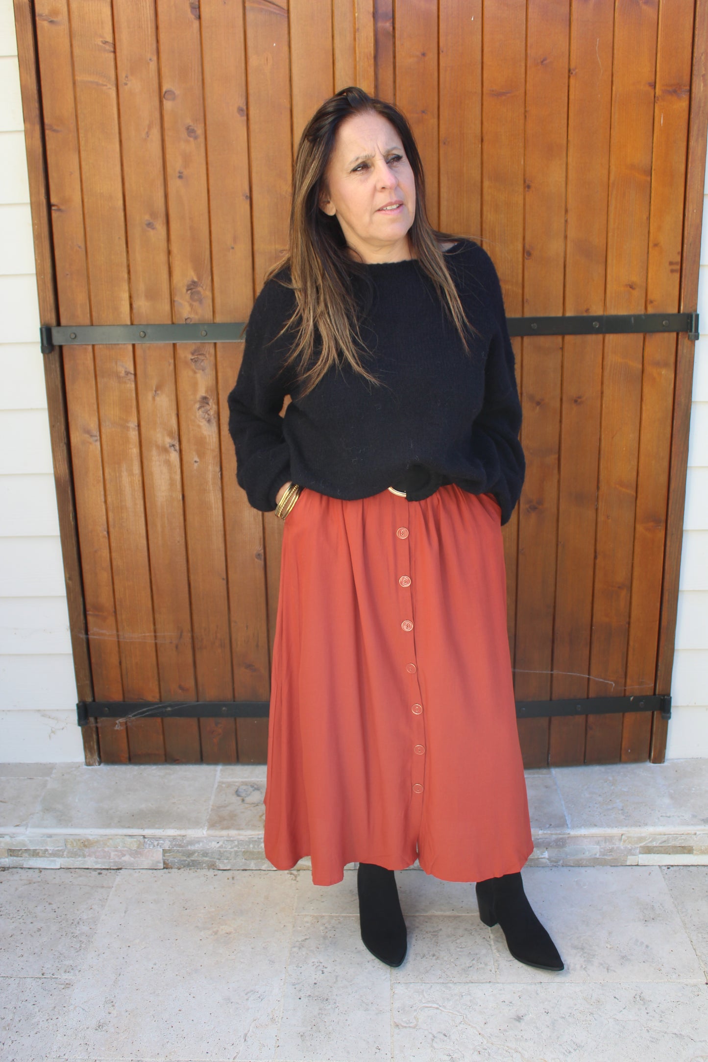 Bottines pointues noires ♡