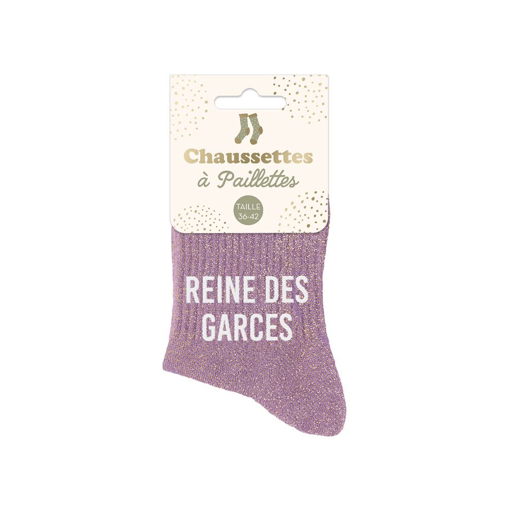 Chaussettes Reine des garces ♡
